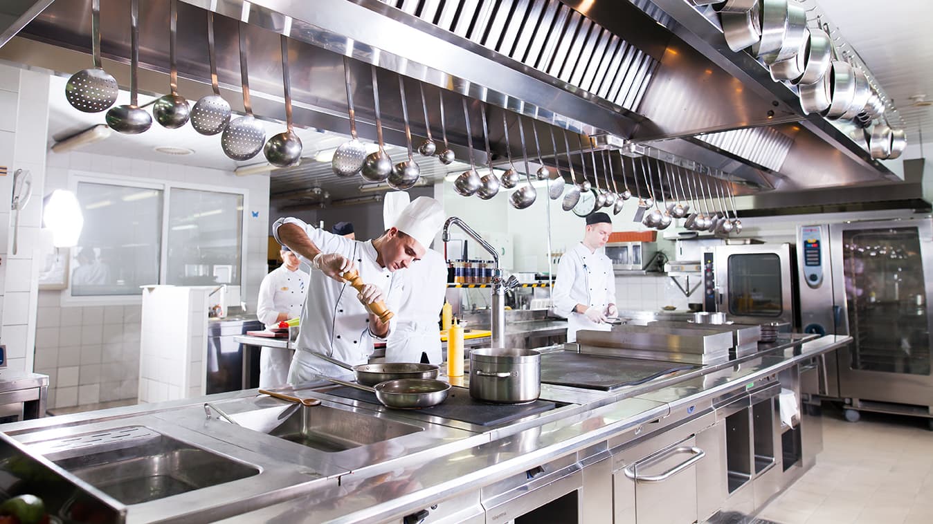 Chef Preparing Food