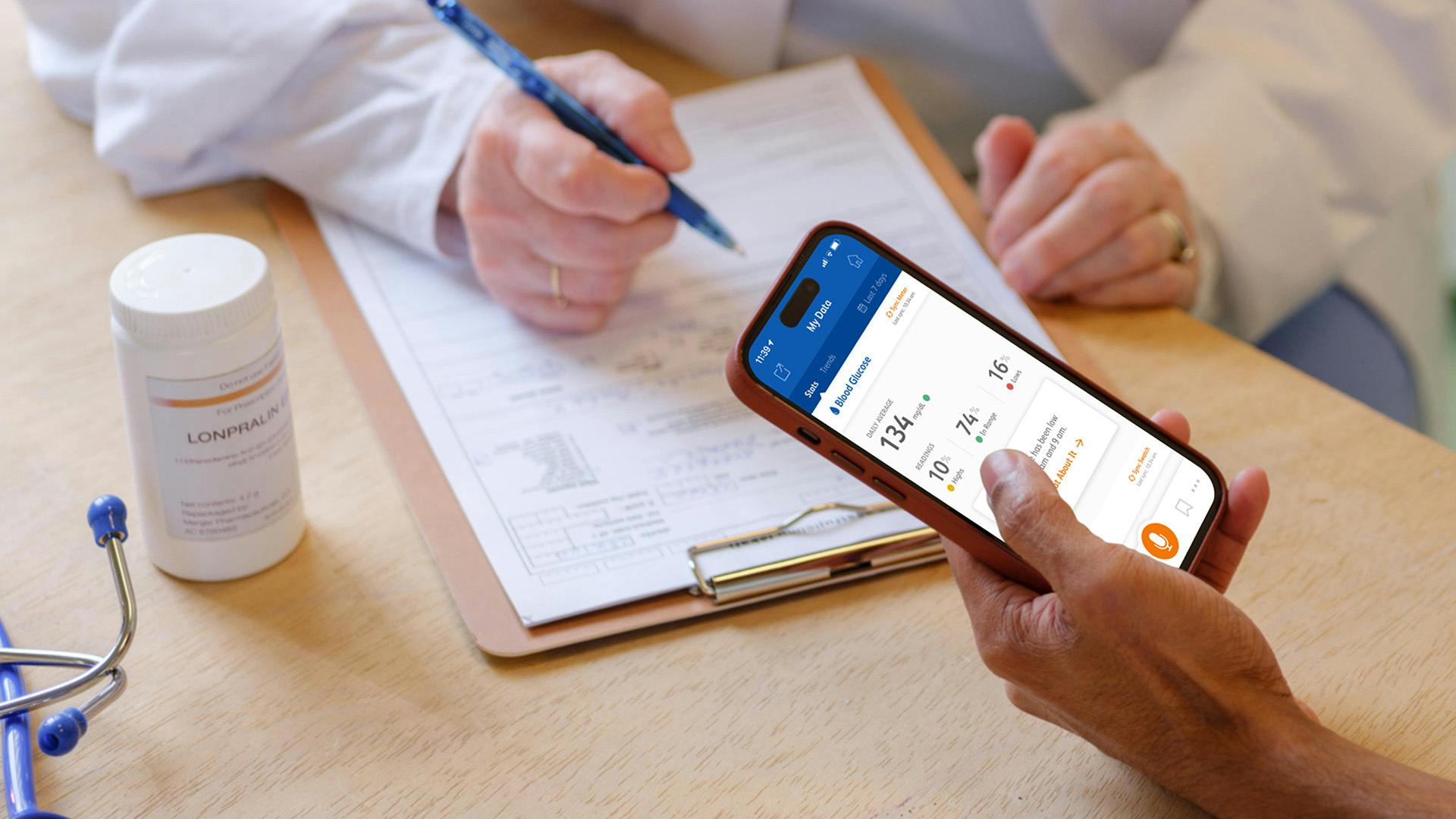 Personalized digital healthcare BD diabetes app