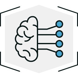 Machine Learning, AI, & Data Visualization Icon, Delve Digital Product Development