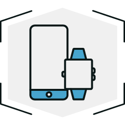 Smart Devices Icon, Delve Digital Product Development